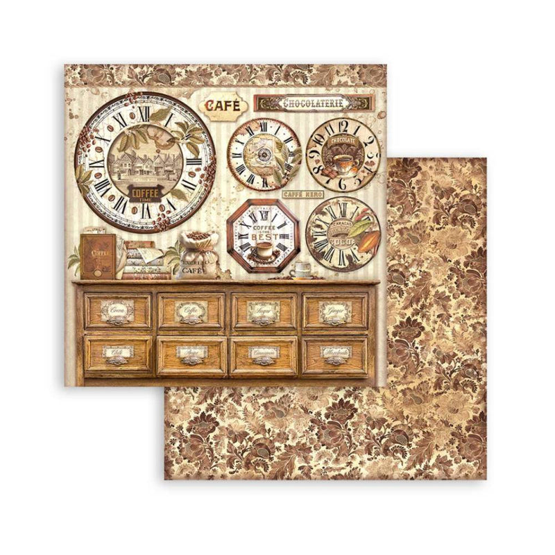 Set Scrap 10 Hojas Coffee & Chocolate (7)