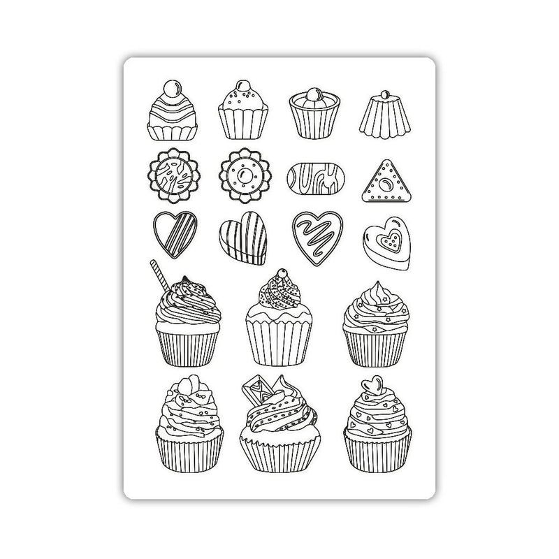 Molde Silicona Coffee & Chocolate Dulces (1)