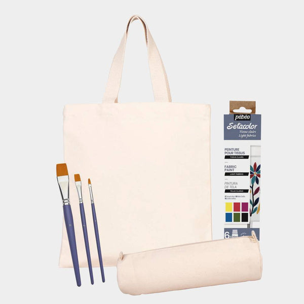 Kit Iniciación Pintar en Tela Milbby –