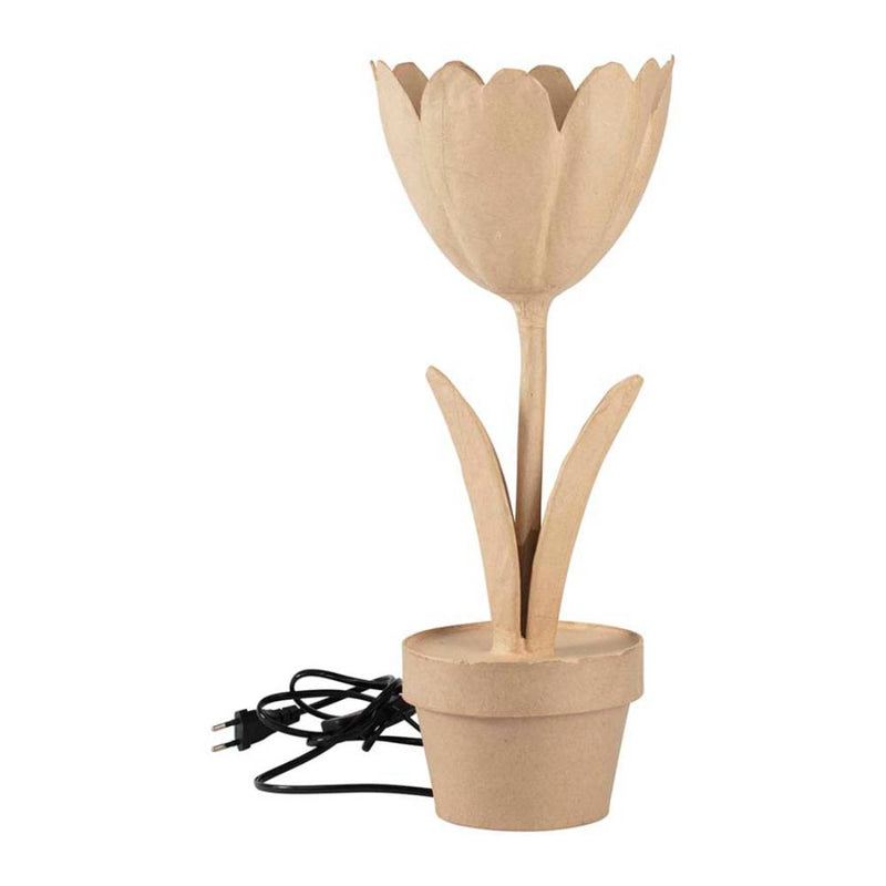 Lámpara Tulipán 45cm Décopatch
