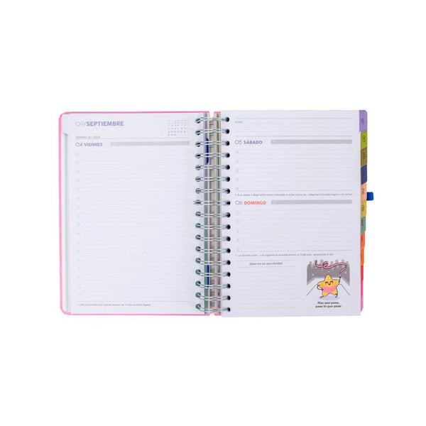 agenda escolar mr wonderful 2026-2027 limones