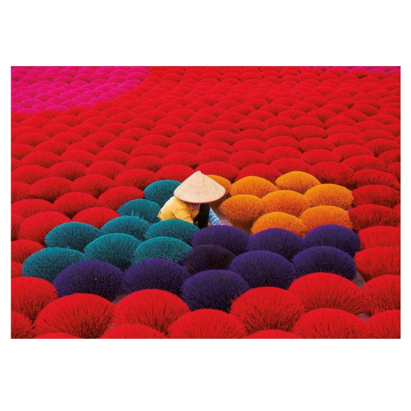 Puzzle 1000 Piezas Aldea del Incienso Vietnam Educa