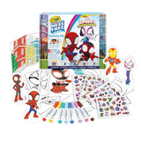 Set creativo Color Wonder Spidey con rotuladores sin manchas