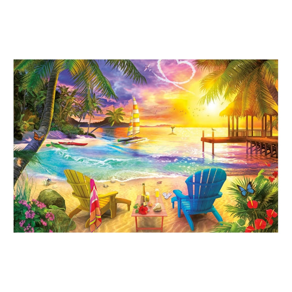 Puzzle 1000 Piezas Playa del Amor Educa