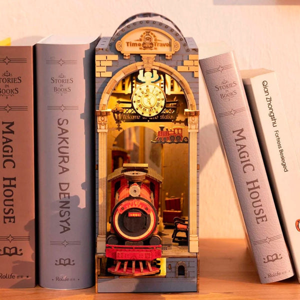 Maqueta Sujetalibros Time Travel Robotime