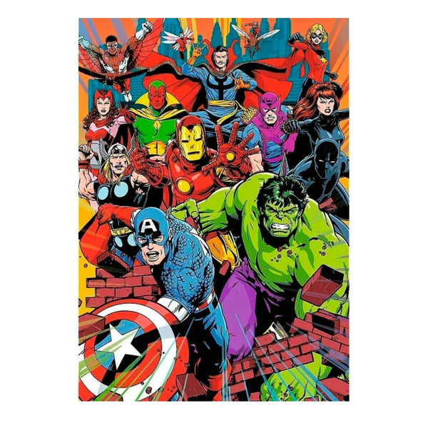 Puzzle 1000 Piezas Marvel Heroes Trefl