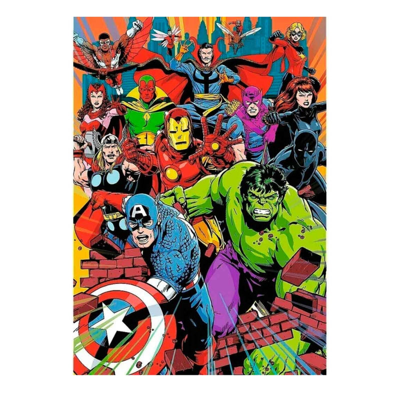 Puzzle 1000 Piezas Marvel Heroes Trefl