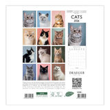 calendario gatos 2026 para pared tamaño pequeño A5