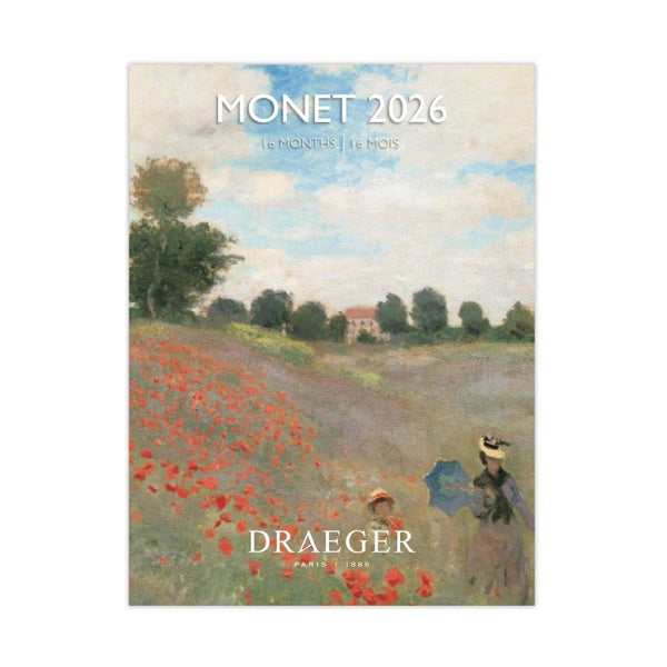 calendario 2026 de pared claude monet 