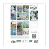 calendario 2026 pared monet tamaño pequeño