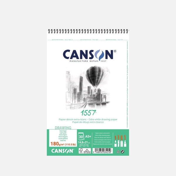 Bloc de Dibujo '1557' A5 180gr Canson