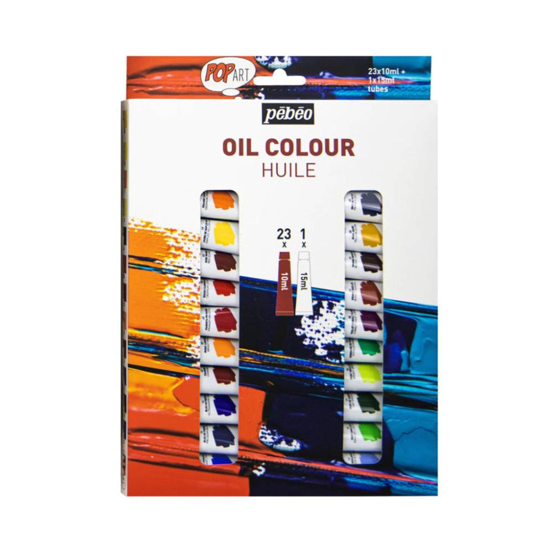 POP ART SET OLEO 23X10ML+1X15ML Blanco