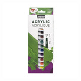 POP ART Set Acrilico 11X10ml +1X15ml Blanco
