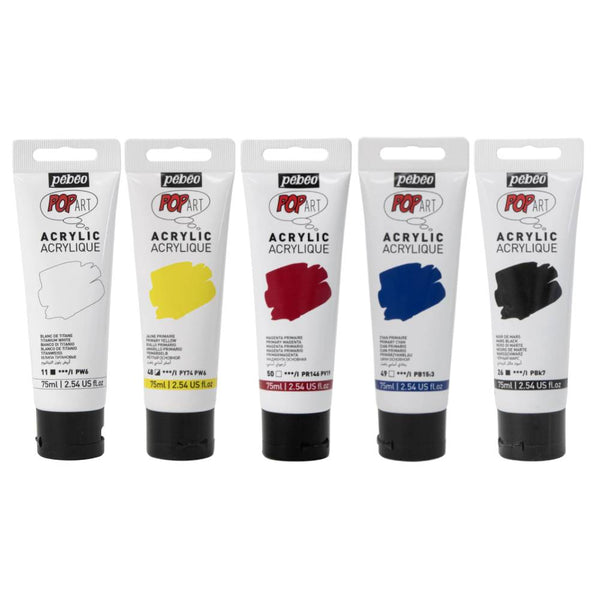 POP ART ACRYLICA SET 5X75ML