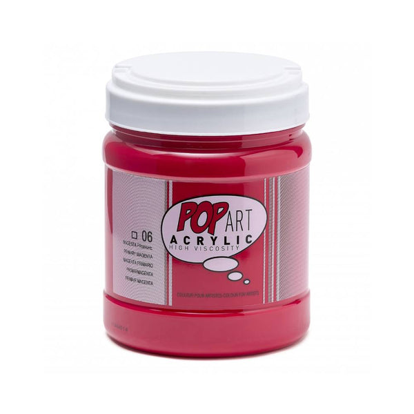 acrílico pop art pebeo 700 ml magenta primario