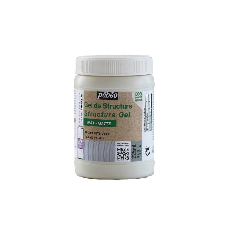 MATTE STRUCTURE GEL ORIGIN ACRYLICS 225 ML
