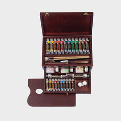 Caja Madera Óleo Rembrandt Master 24 Tubos