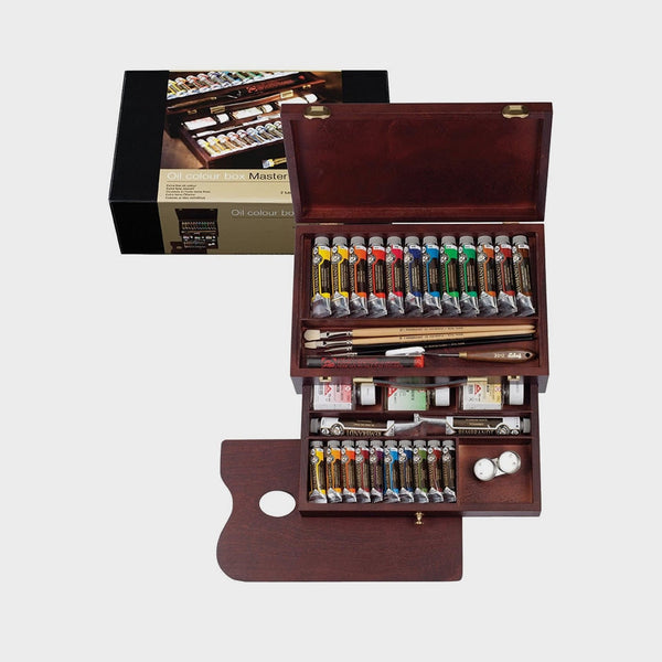 Caja Madera Óleo Rembrandt Master 24 Tubos (1)