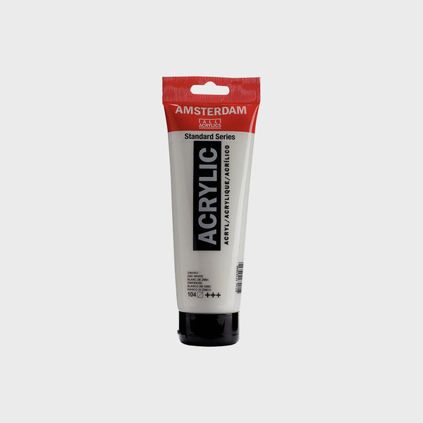 Pintura Acrílica Amsterdam 250ml & Blanco Cinc - 104