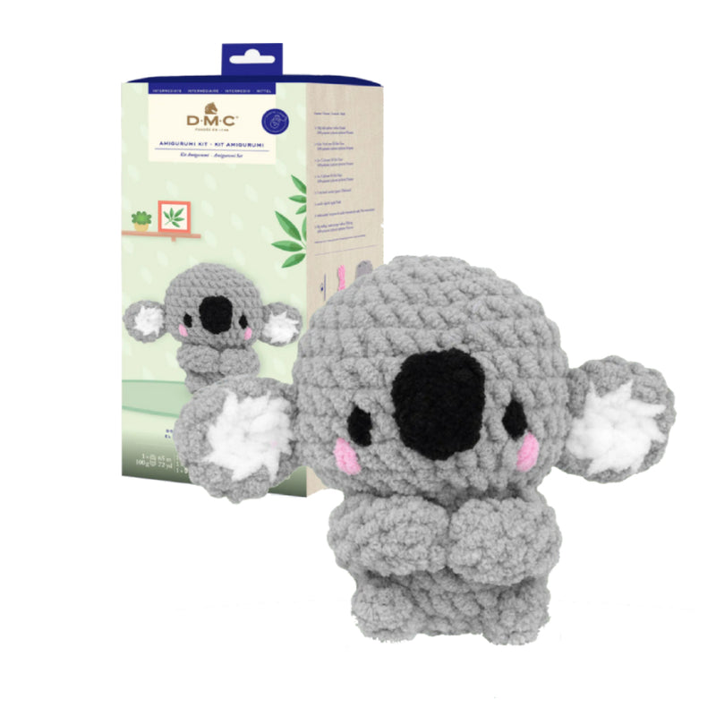 kit tejer amigurumi koala DMC