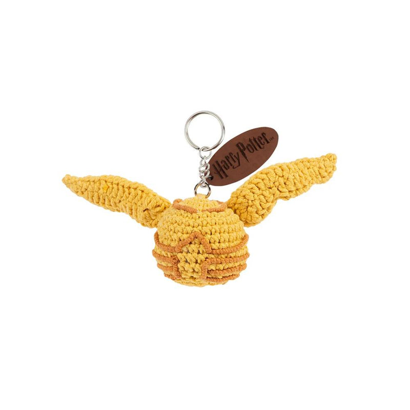 KITS HARRY POTTER LLAVERO AMIGURUMI SNITCH DORADA