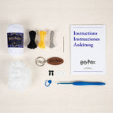 CONTENIDO KIT AMIGURUMI LLAVERO HEDWIG HARRY POTTER
