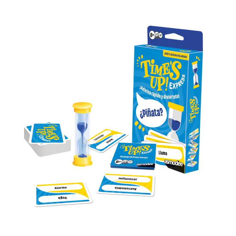 juego de cartas de viaje time's up express