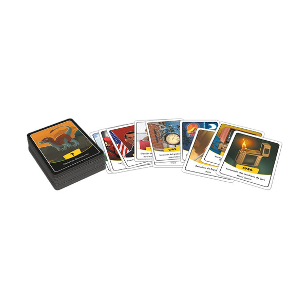 timeline juego de cartas 6 jugadores