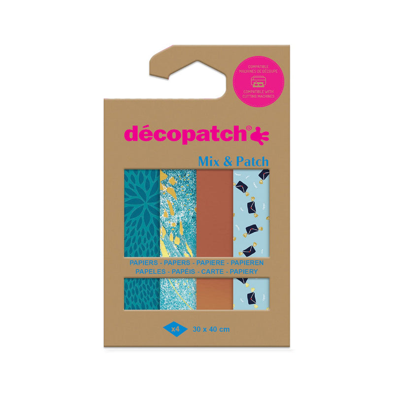 decopatch mix & patch set papeles de decoupage para manualidades
