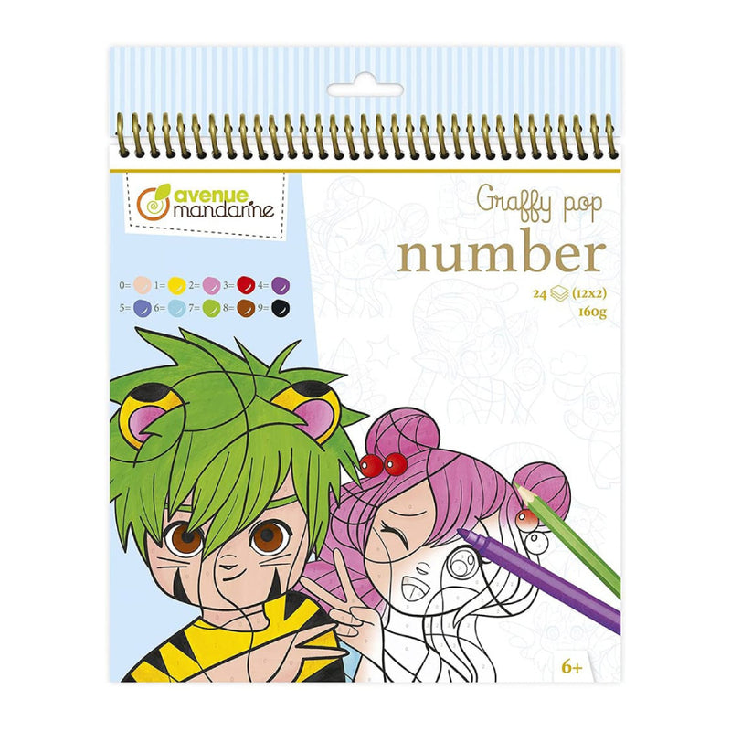 GRAFFY POP NUMBER, MANGA