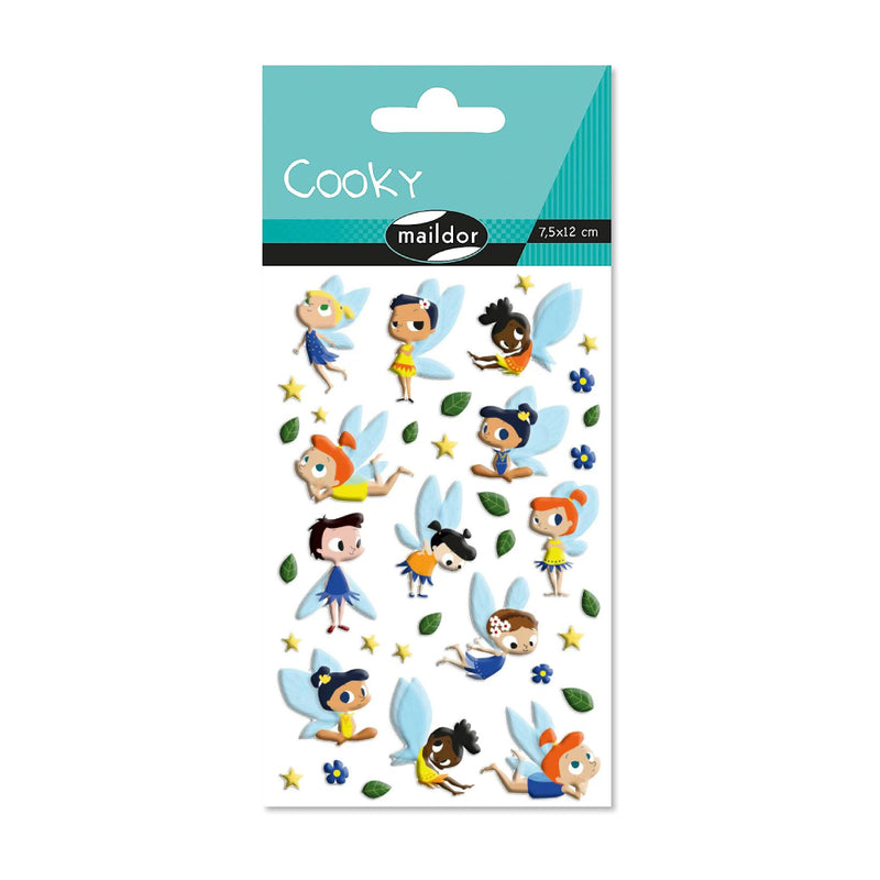 set de pegatinas en forma de hada cooky maildor