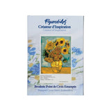 Kit punto de cruz  - girasoles
