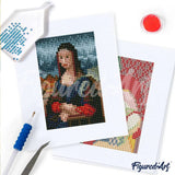 mini kit obras de arte diamond painting figured'art