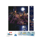KIT DIAMOND PAINTING HP CASTLE AT NIGHT 40X50