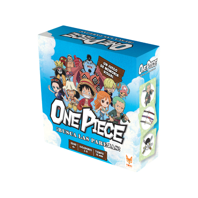 juego de cartas de memoria One Piece: Desafío
