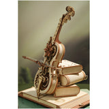 Caja de música DIY en forma de violonchelo Magic Cello de Robotime