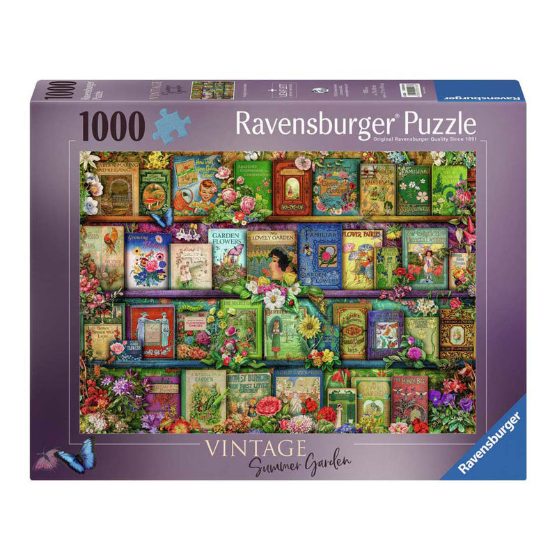 Puzzle 1000 Piezas Jardín Vintage en Flor Ravensburger