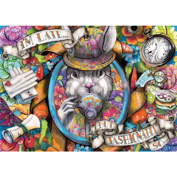 Ravensburger ¡Tarde pero con estilo! 1000 pc