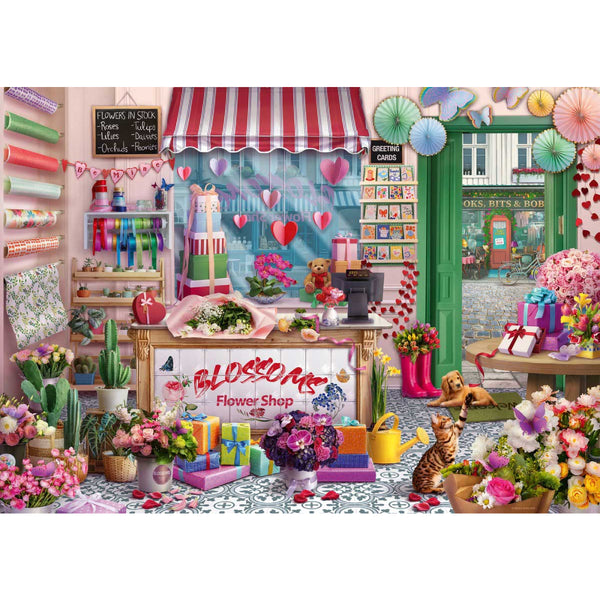 Ravensburger Boutique floral 1000 pc