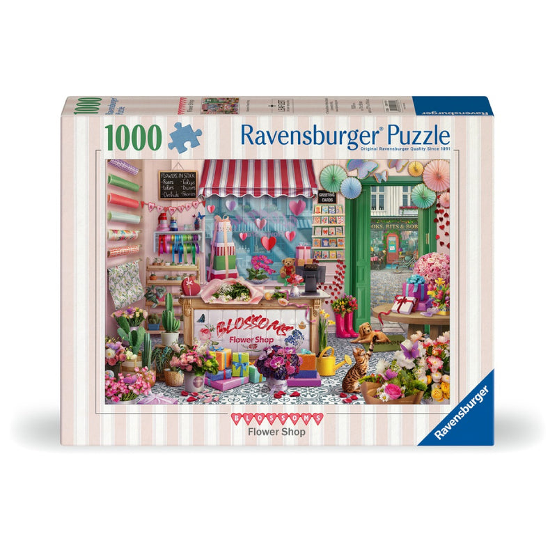 Puzzle 1000 Piezas Boutique Floral Ravensburger
