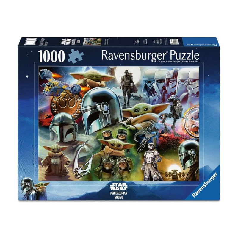 Puzzle 1000 Piezas The Mandalorian and Grogu Ravensburger