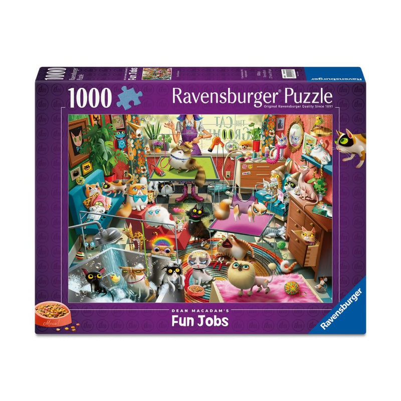 Puzzle 1000 Piezas Spa Felino Ravensburger