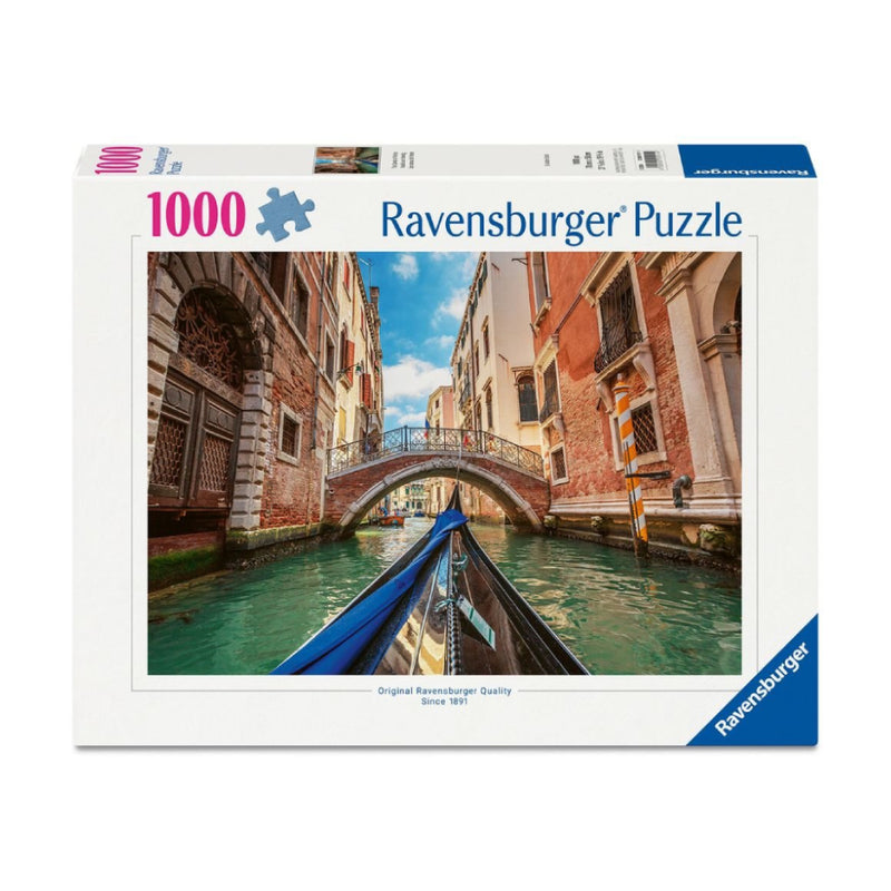 Puzzle 1000 Piezas Canales de Venecia Ravensburger