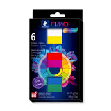 set 6 pastas de modelado fimo professional 57 gr