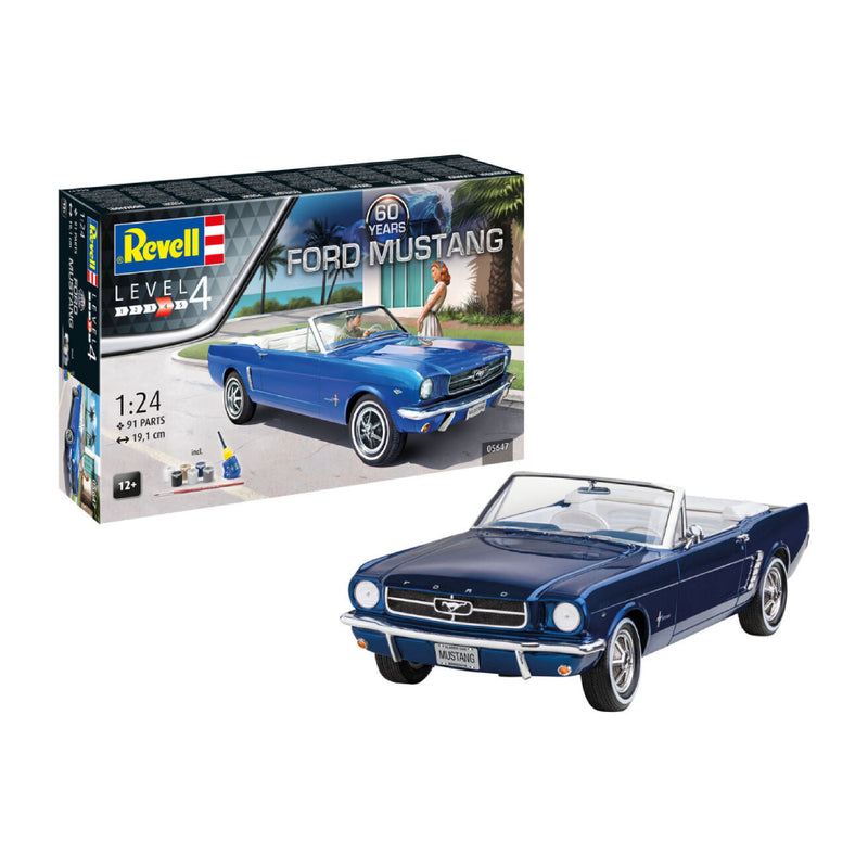 REVELL SET  FORD MUSTANG 60TH ANNIVERSARY