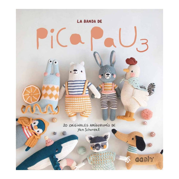 La banda de Pica Pau 3: 20 originales amigurumis de Yan Schenkel