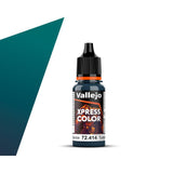 vallejo xpress color 18 ml 414 turquesa caribe