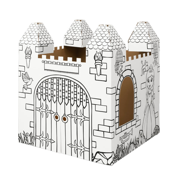 castillo para para pintar y colorear