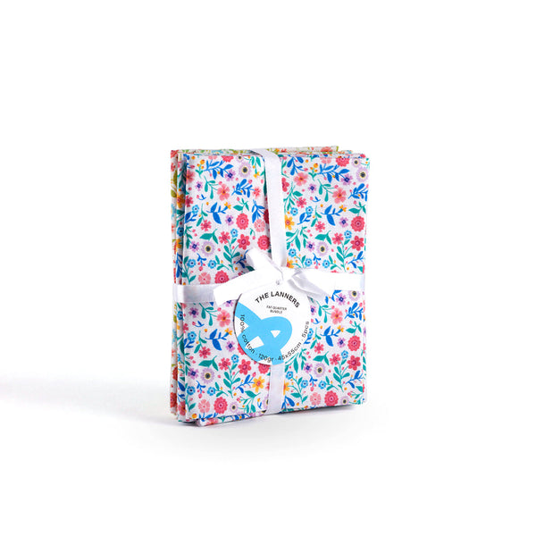 Set 5 Fat Quarter Mini Flowers 45x55cm