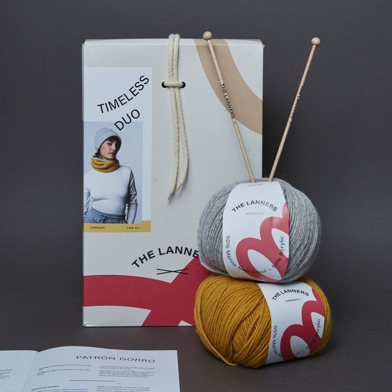Knitting Kit Gorro y Cuello The Lanners (4)